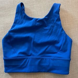 Blue half moon tank lululemon size 6
